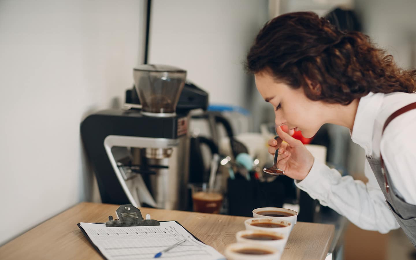Testen van beste koffie voor koffiemachine