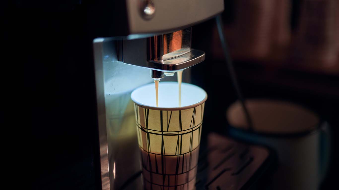 Volautomaat koffiemachine