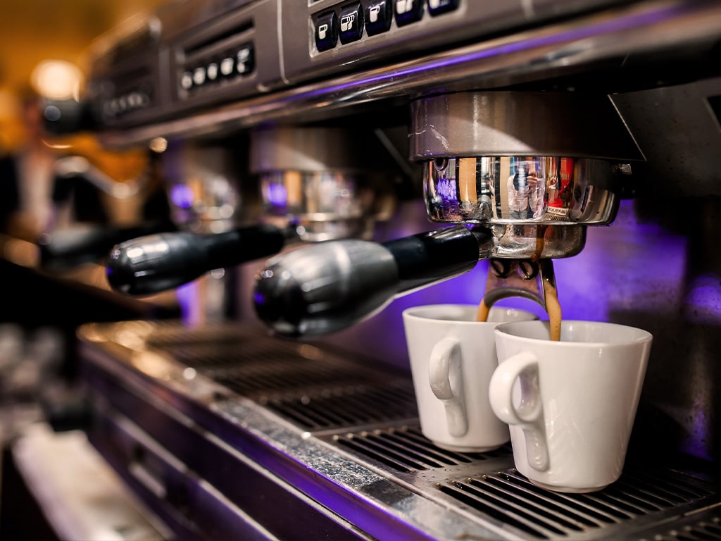 Dubbele espresso zetten
