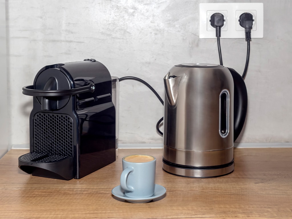Stroomverbruik koffiemachine