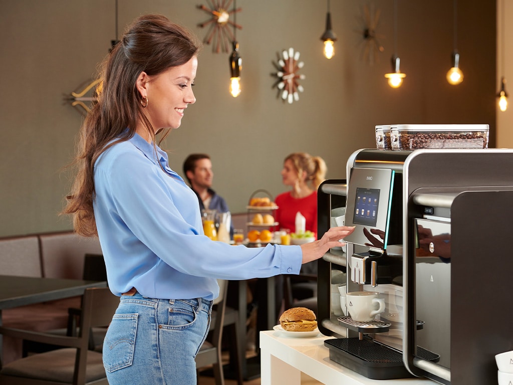 Koffiemachine in horeca