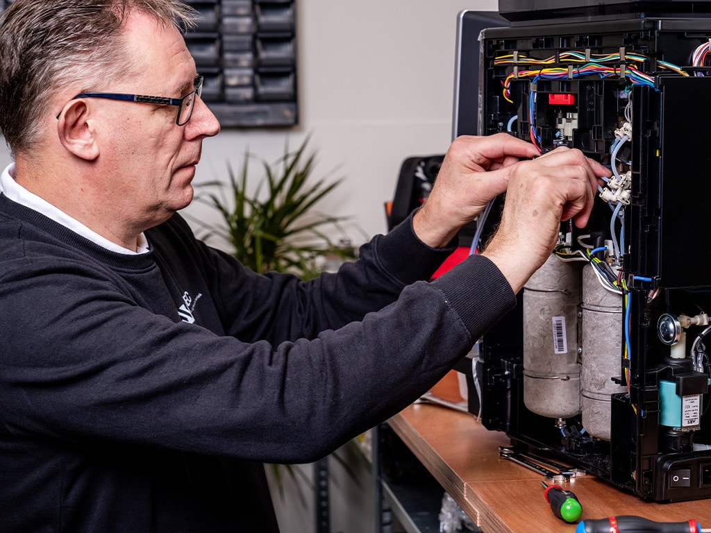 Koffiemachine reparatie groningen