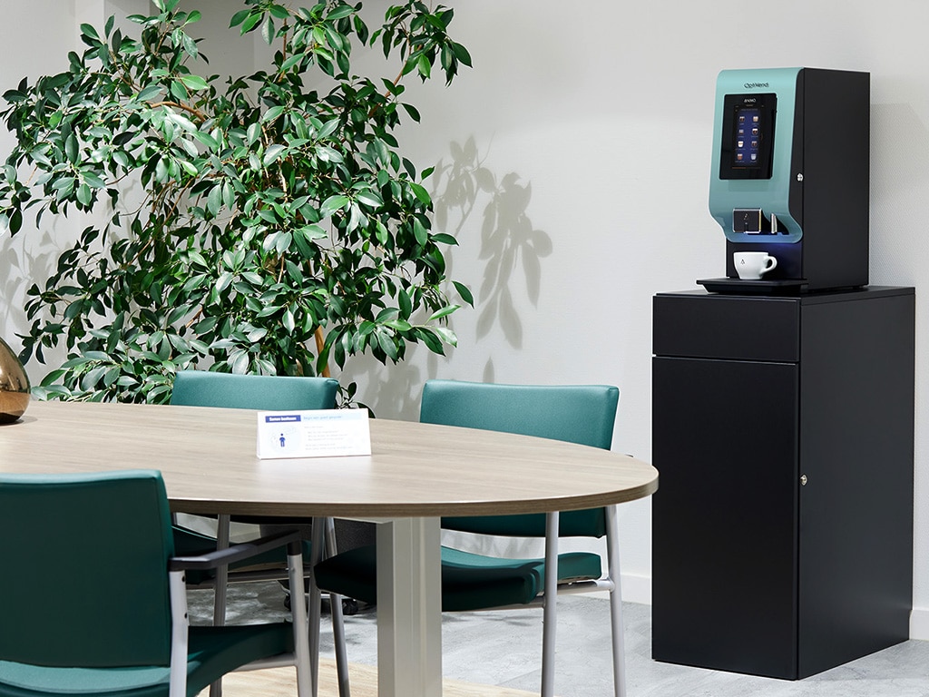 Koffiemachine in kantine