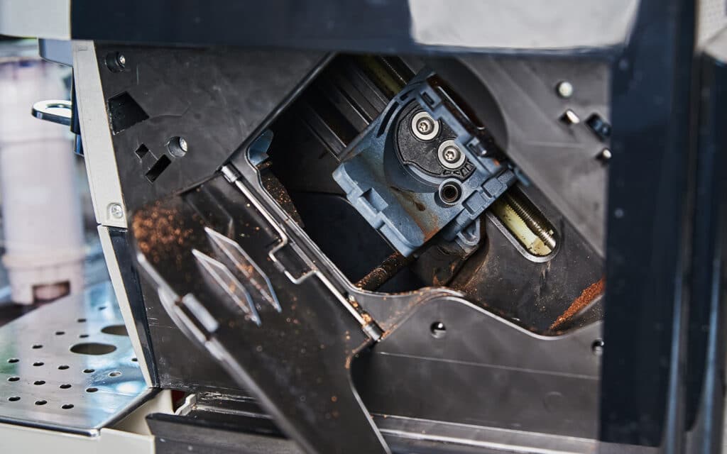 Schade door kalkaanslag koffiemachine