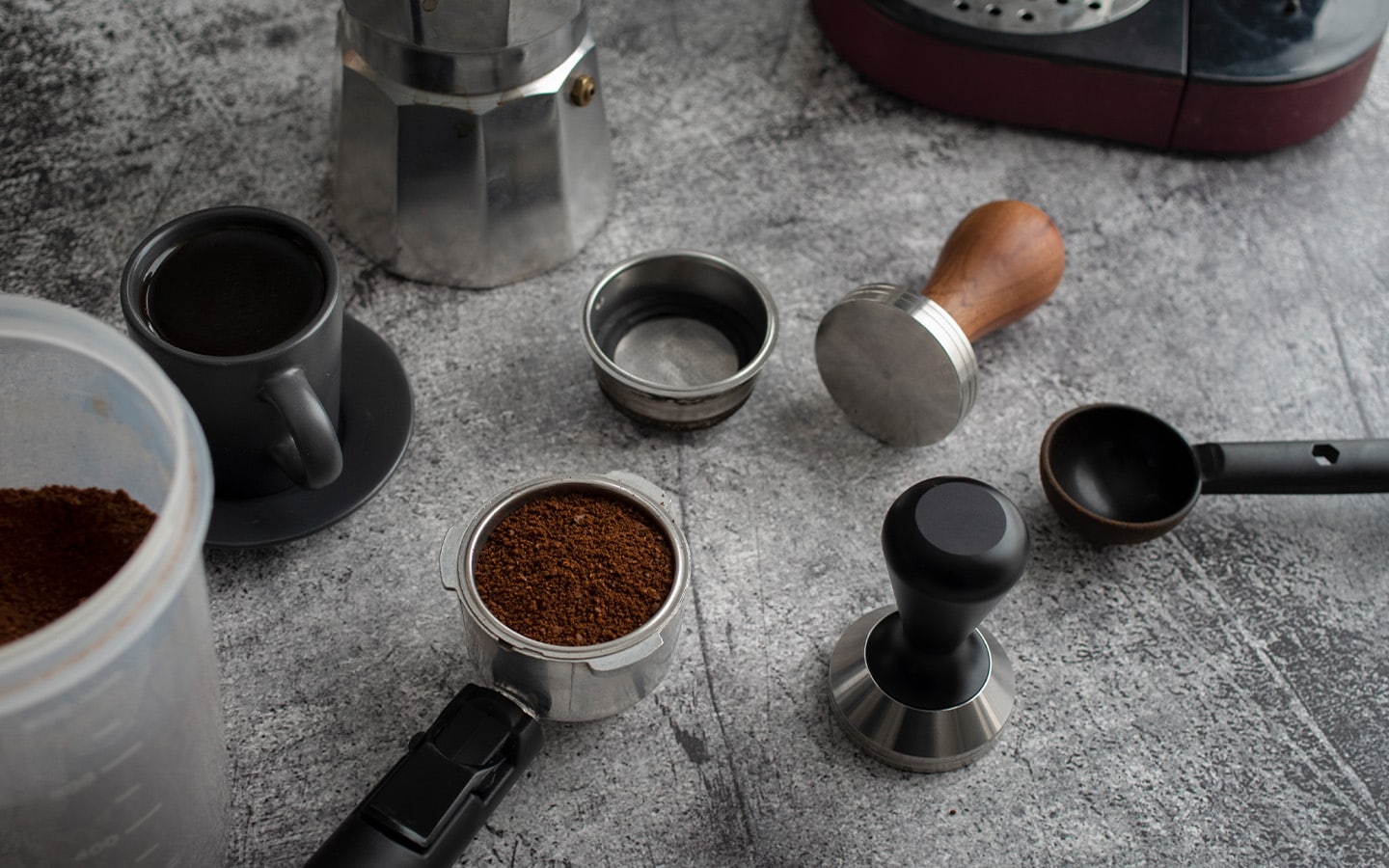 Maling voor maken van koffie