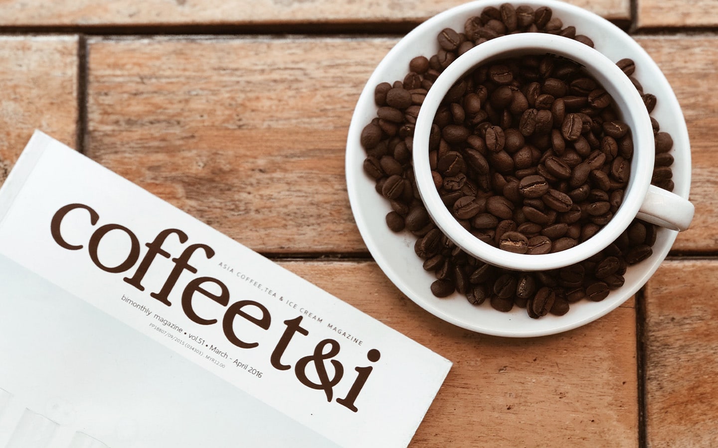 Catelogus met koffiemachine merken