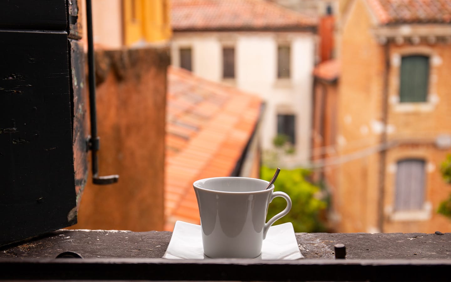 Voorbeeld koffiecultuur in Italië