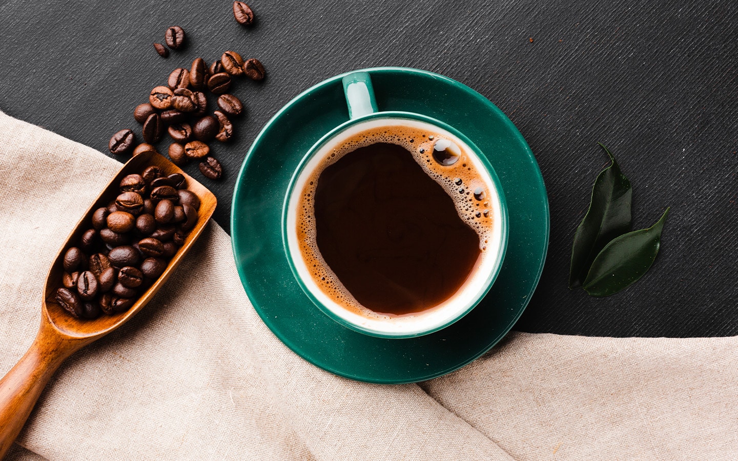 Voorbeeld van koffie