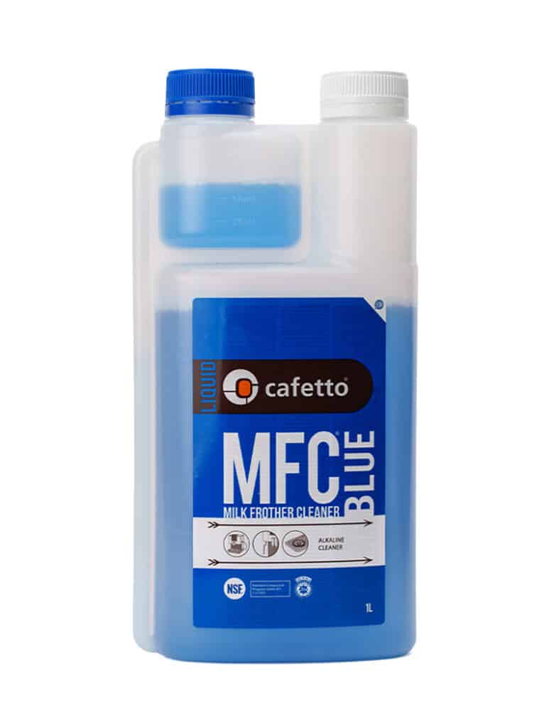 Cafetto MFC blue liquid voorkant