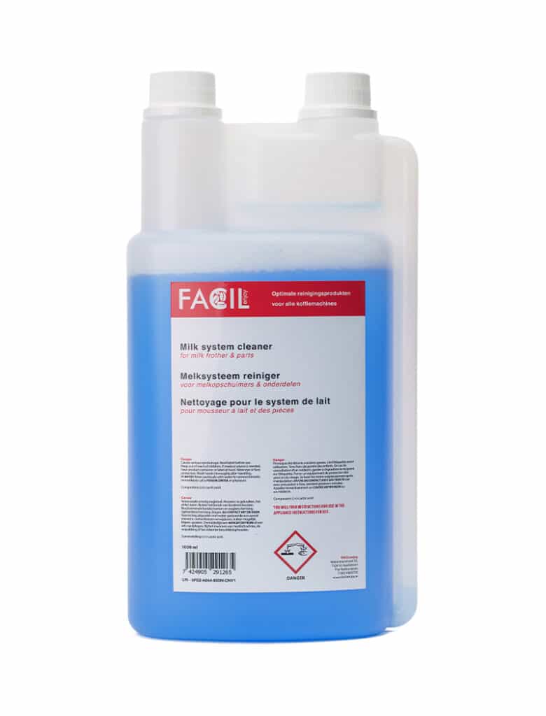 Facil milk system cleaner voorkant