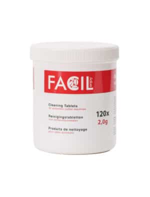 Facil reinigingstabletten voorkant