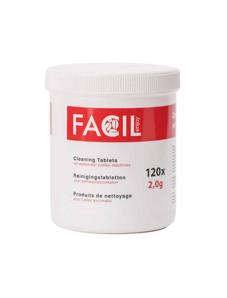 Facil reinigingstabletten voorkant