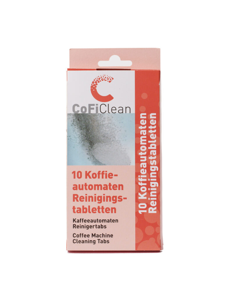 Cofi Clean reinigingstabletten 10 stuks voorkant